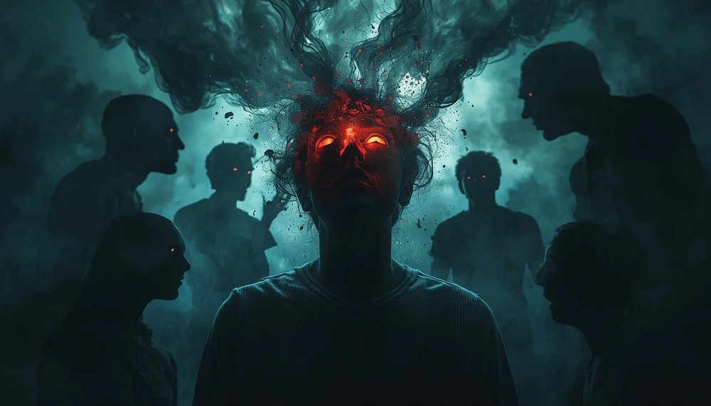 Imaginary fears created inside the human mind