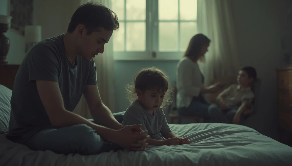 An adult reflects on childhood experiences that taught them to hide difficult emotions.